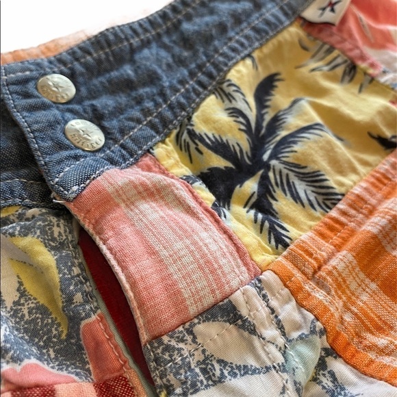 Tommy Hilfiger Kids Patchwork Shorts 10 - Picture 3 of 7